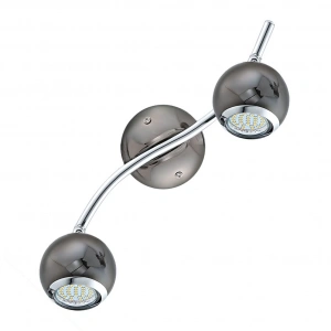 Eglo Bimeda 3 W Ledli GU10 Duy Yuvarlak Sıvaüstü Spot 2 Adet Füme