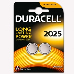 Duracell Düğme Pil 2025 2Li 3Volt