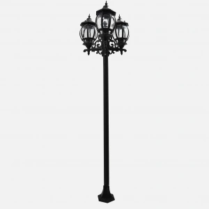 Dlc Sekizgen 3lü Direk Siyah