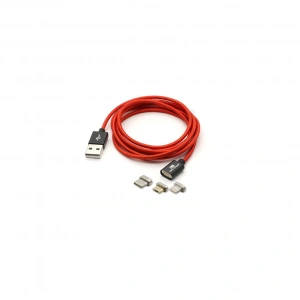 Swiss Charger 10008 Manyetik Uçlu İos Usb Şarj Kablosu