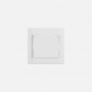 Makel Defne Kapaklı Priz Beyaz