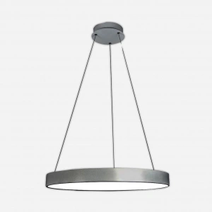 Dlc Profil Led Davul 3000K Plastik Yuvarlak Tekli Modern Ledli Sarkıt Antrasit 3000K