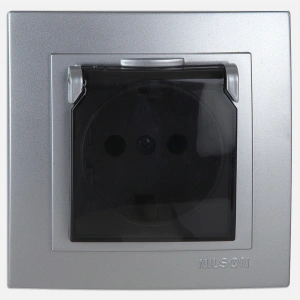 Nilson Ekotouran Gümüş Kapaklı Topraklı Priz