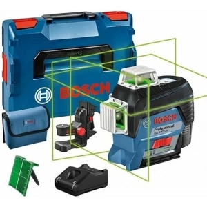 Bosch Professional GLL 3/80 CG Çizgi Lazeri, Yeşil Lazer, Bluetoothlu, 12V, Çalışma Alanı: 120 M, L/Boxx Içinde