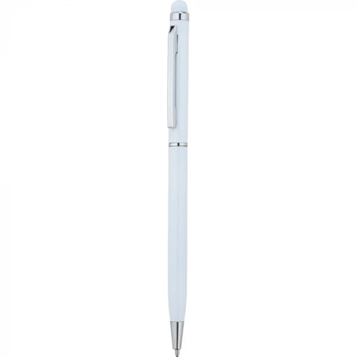 Beyaz Renk Tükenmez Metal Kalem