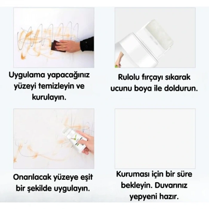 Küçük Duvar Tamir Rötuş Boyası