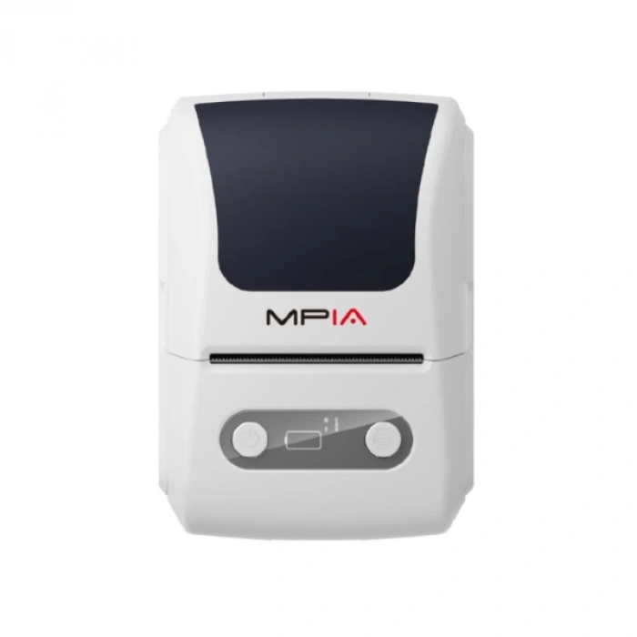 Beyaz Kablosuz Portatif Etiket Yazıcısı