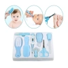 8 Parça Bebek Bakım Seti Mavi Renk