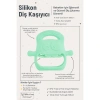 Açık Yeşil Bebek Silikon Diş Kaşıyıcı