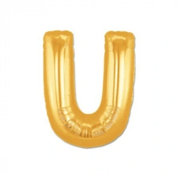 Altın Sarısı Folyo Harf Balon 1 Metre