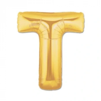 Altın Sarısı Folyo Harf Balon 1 Metre