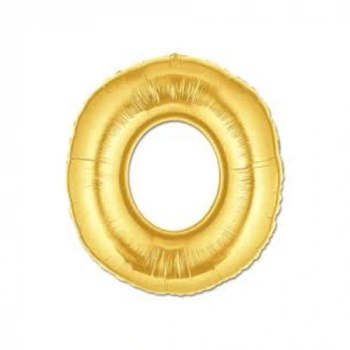 Altın Sarısı Folyo Harf Balon 1 Metre