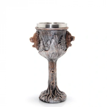 Ayı Tasarımlı Paslanmaz Çelik Kadeh Bardak