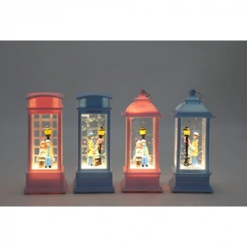 Kış Masalı Işıklı Kar Küresi