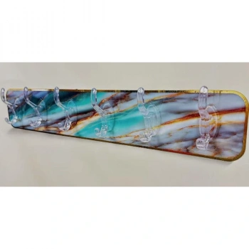 Mermer Desenli Yapışkanlı Askılık