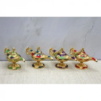 Mineli Metal Alaaddin Lambası Model 1