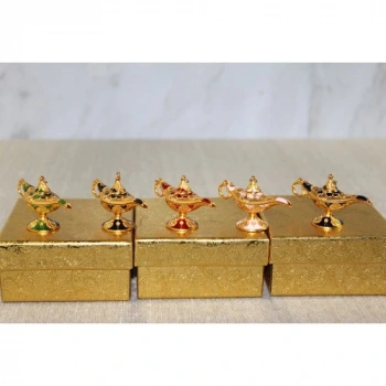 Mineli Metal Alaaddin Lambası Model 6