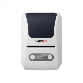 Beyaz Kablosuz Portatif Etiket Yazıcısı