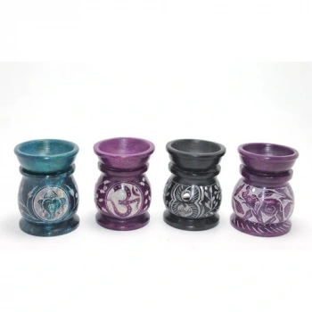 Obsidian Taşı Buhurdanlık Model 2