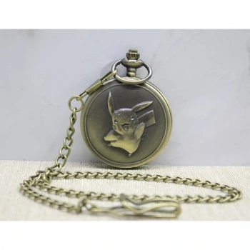 Pikachu Tasarımlı Köstekli Saat