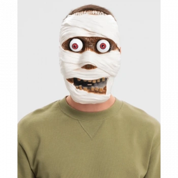 Sallanan Yaylı Oynar Gözlü Mumya Maskesi