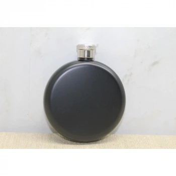 Yuvarlak Tekli Matara Siyah