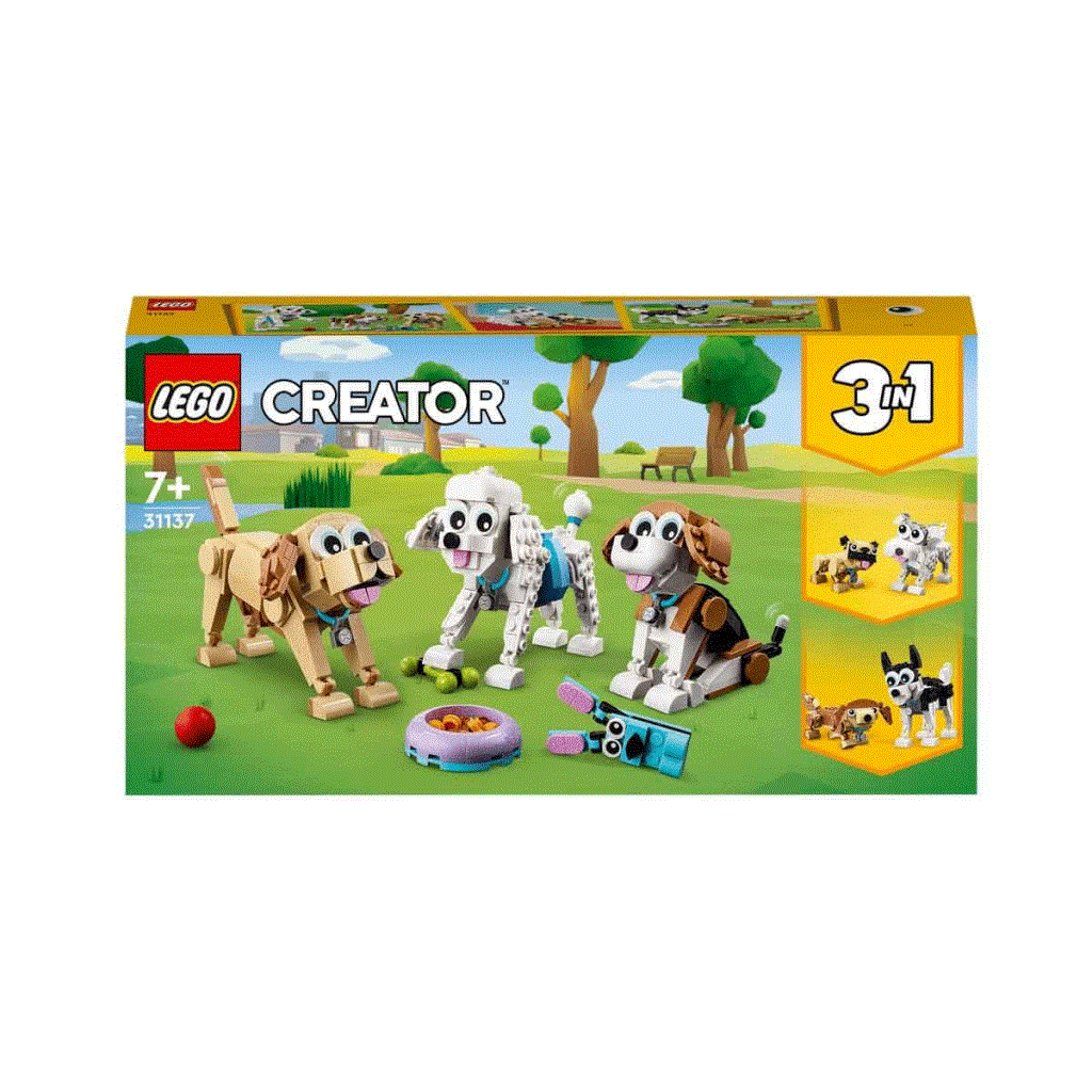 ® 31137 Creator 3in1 - Sevimli Köpekler 475 parça +7 yaş