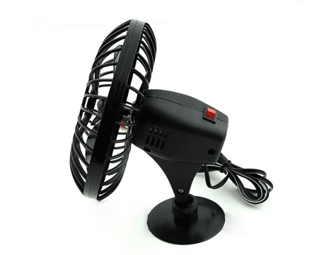 Araç İçi Serinletici Vantilatör 12 V Çakmaktan Girişli