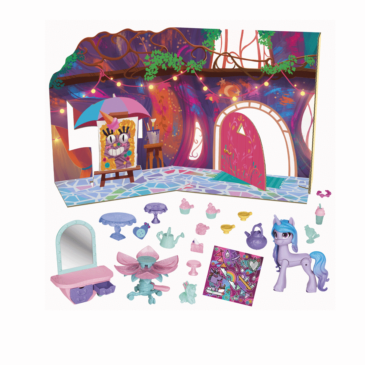 ÇOK SATAN F6112 My Little Pony Izzy Moonbow Unicorn Çay Partisi