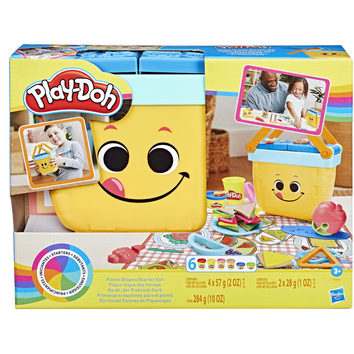 ÇOK SATAN F6916 Play-Doh Piknik Şekilleri Başlangıç Seti +3 yaş