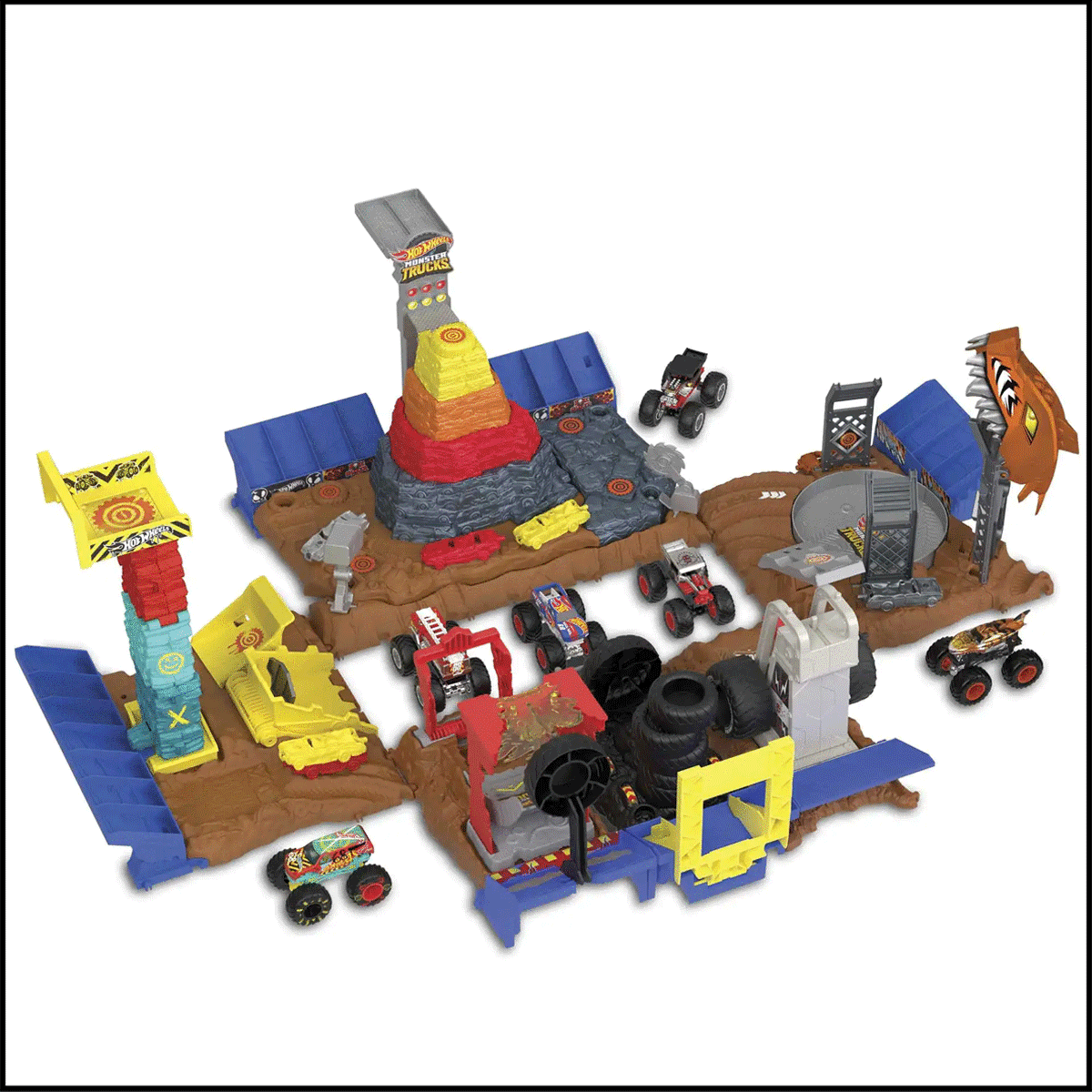 ÇOK SATAN HNB96 Monster Trucks Muhteşem Çarpışma Arenası