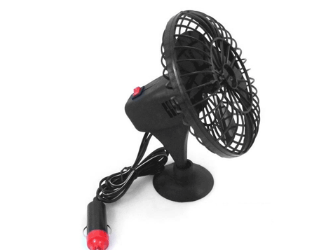 Araç İçi Serinletici Vantilatör 12 V Çakmaktan Girişli