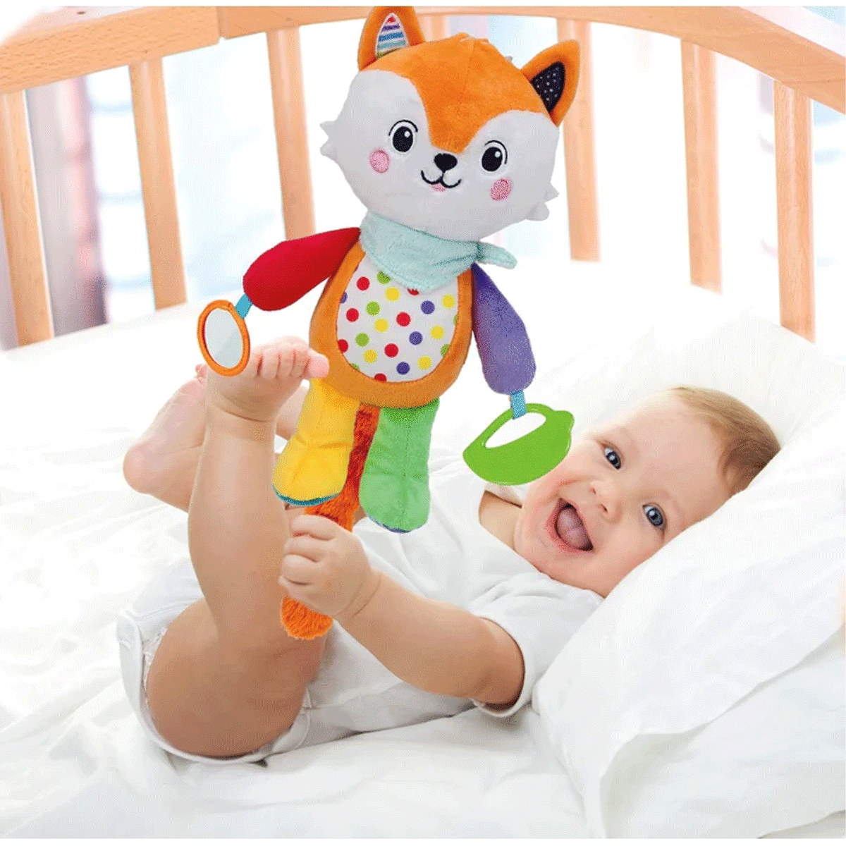 ÇOK SATAN 17792 Baby Clementoni - Aktiviteli Pelüş Tilki