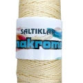 1 Adet Polyester Makrome İpi 270 Krem 100 gr