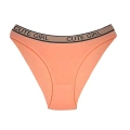 10 Adet Beli Yazılı Pamuklu Kalın Lastik Kadın Slip Külot