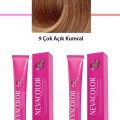 2 li Set Premium 9 Çok Açık Kumral - Kalıcı Krem Saç Boyası 2 X 50 g Tüp