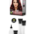 2X2 Tüp Krem Saç Boyası Seti Amazon Kızılı No:55.46