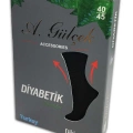 3 Adet Erkek Bambu Lastiği Sıkmayan Diyabetik Çorap