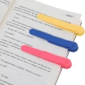 3’lü Otomatik Kitap Ayıracı – Akıllı Silikon Yer İmi Klips Seti, Okuma Severler İçin Pratik Kitap Aksesuarı