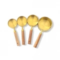 4lü Ahşap Saplı Ölçü Kaşığı