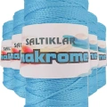 5 Adet Polyester Makrome İpi 3050 Mavi 100 gr