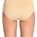 5 Adet Tutku Kadın Yüksek Bel Bato Kalın Lastik Külot Ten