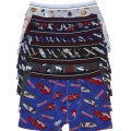 6 adet Erkek Çocuk Desenli Boxer 505