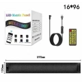 Rp1259 Led Matrix Panel 16X96Cm Telefon Kontrollü Kayar Led Animasyon Aydınlatma