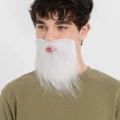 Beyaz Kırçıllı Takma Sakal Çocuk Yetişkin