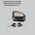 BFS 110 dB Alarm Disk Kilidi Motosiklet Scooter Bisiklet Güvenlik