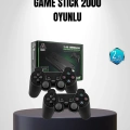 BFS 20000 Oyunlu 4K Retro Game Stick – Kablosuz Çift Kollu Atari Konsolu
