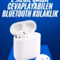 BFS 2025 Model Çağrı Cevaplayabilen Bluetooth Kulaklık Beyaz Dokunmatik Kontrol