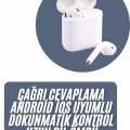 BFS 2025 Model Çağrı Cevaplayabilen Bluetooth Kulaklık Beyaz Dokunmatik Kontrol
