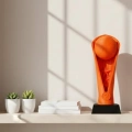 BFS 23cm Turuncu Basketbol Kupa Biblo Modern Ödül Dekor Ürünü